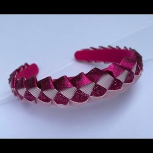 Print Sparkle Ribbon HEADBAND